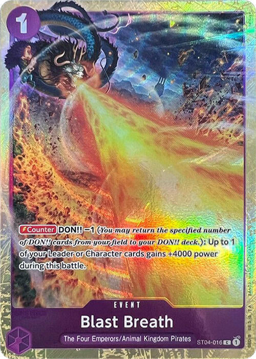 Blast Breath (Premium Card Collection -Best Selection Vol. 1-) (ST04-016) [One Piece Promotion Cards] | Jack's On Queen