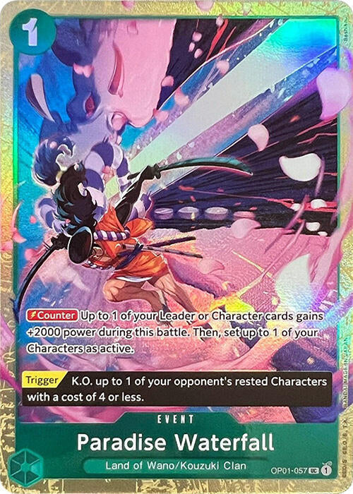 Paradise Waterfall (Premium Card Collection -Best Selection Vol. 1-) (OP01-057) [One Piece Promotion Cards] | Jack's On Queen