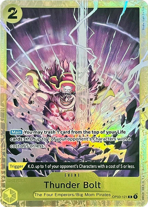 Thunder Bolt (Premium Card Collection -Best Selection Vol. 1-) (OP03-121) [One Piece Promotion Cards] | Jack's On Queen