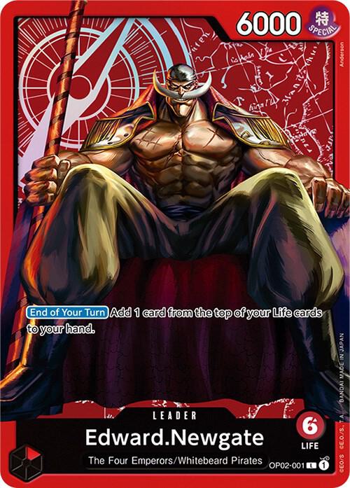 Edward.Newgate (Special Goods Set -Former Four Emperors-) (OP02-001) [One Piece Promotion Cards] | Jack's On Queen
