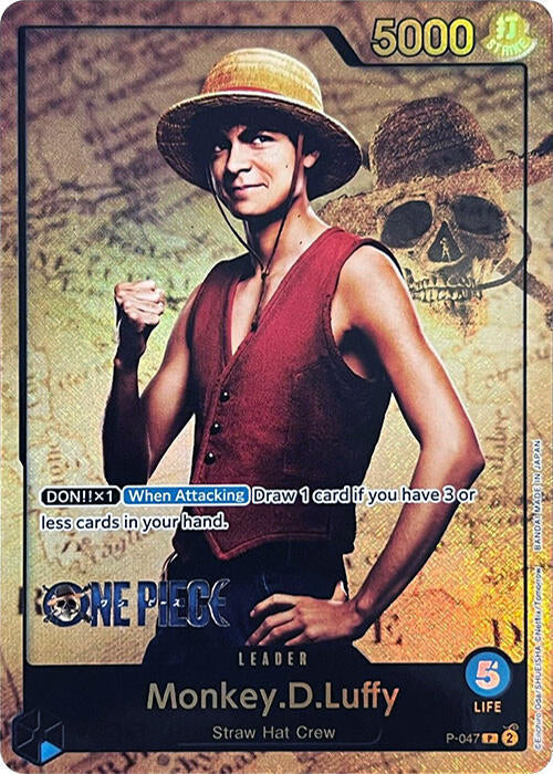 Monkey.D.Luffy (047) (Premium Card Collection -Live Action Edition-) (P-047) [One Piece Promotion Cards] | Jack's On Queen