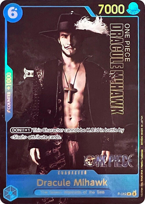 Dracule Mihawk (Premium Card Collection -Live Action Edition-) (P-052) [One Piece Promotion Cards] | Jack's On Queen
