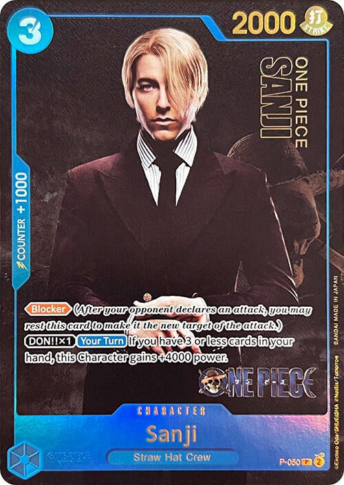 Sanji (Premium Card Collection -Live Action Edition-) (P-050) [One Piece Promotion Cards] | Jack's On Queen