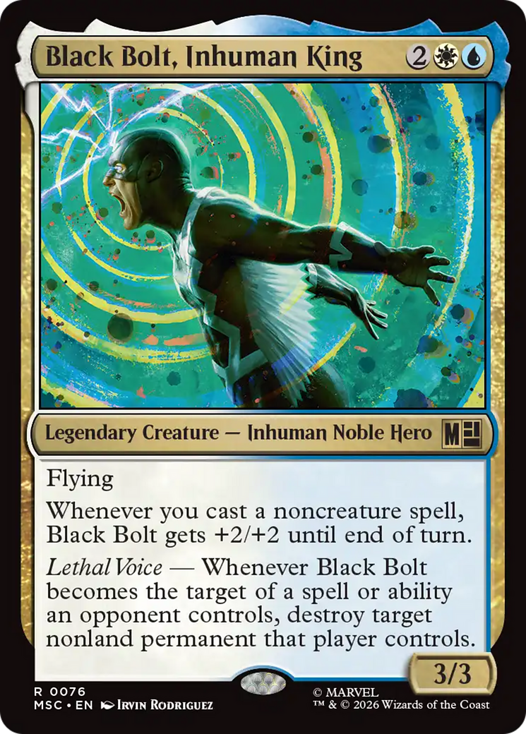 Black Bolt, Inhuman King [Marvel Super Heroes Commander] | Jack's On Queen