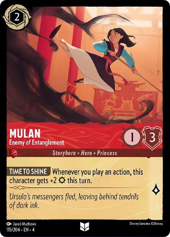 Mulan - Enemy of Entanglement (115/204) [Ursula's Return] | Jack's On Queen