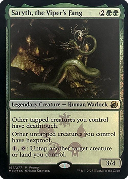 Saryth, the Viper's Fang [Media Promos] | Jack's On Queen