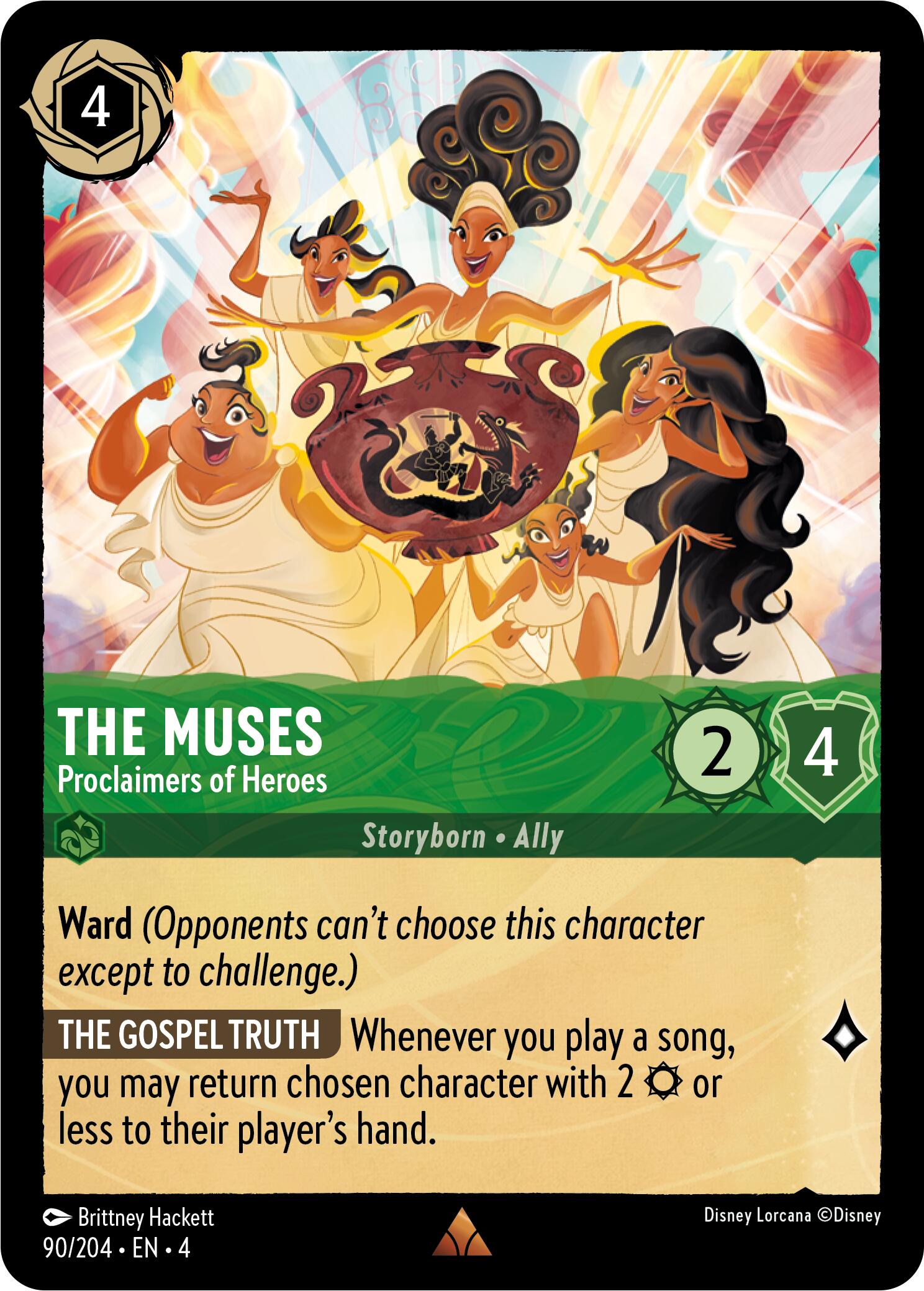 The Muses - Proclaimers of Heroes (90/204) [Ursula's Return] | Jack's On Queen