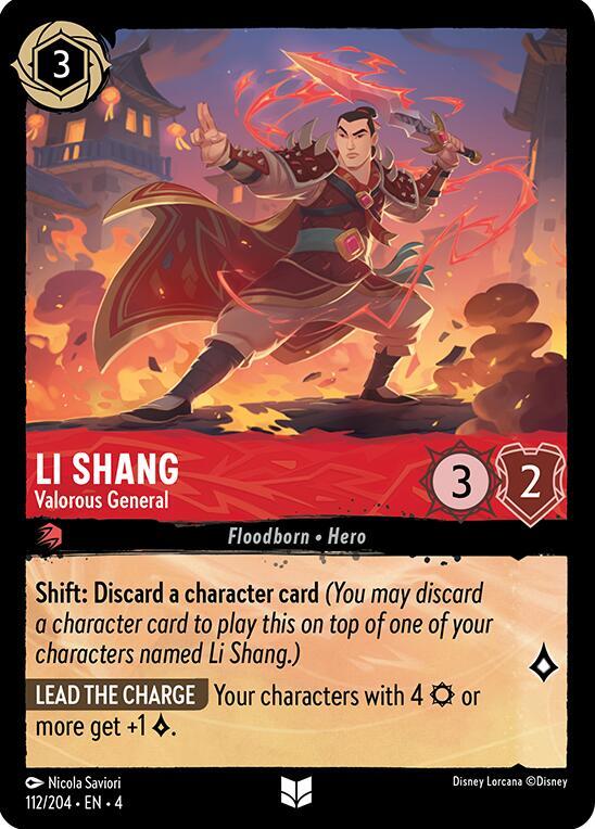 Li Shang - Valorous General (112/204) [Ursula's Return] | Jack's On Queen