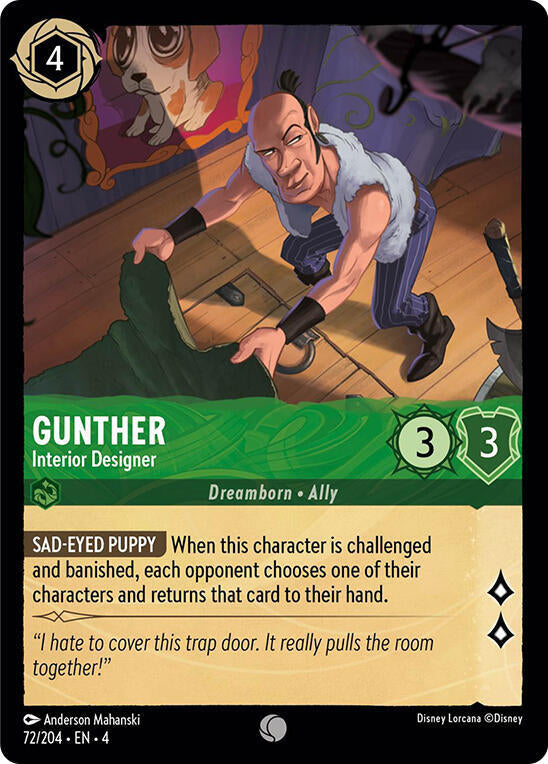 Gunther - Interior Designer (72/204) [Ursula's Return] | Jack's On Queen