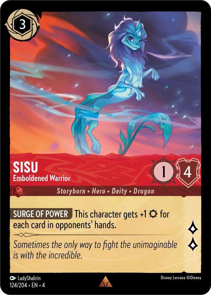 Sisu - Emboldened Warrior (124/204) [Ursula's Return] | Jack's On Queen
