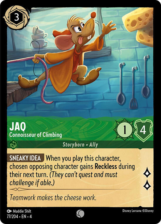 Jaq - Connoisseur of Climbing (77/204) [Ursula's Return] | Jack's On Queen