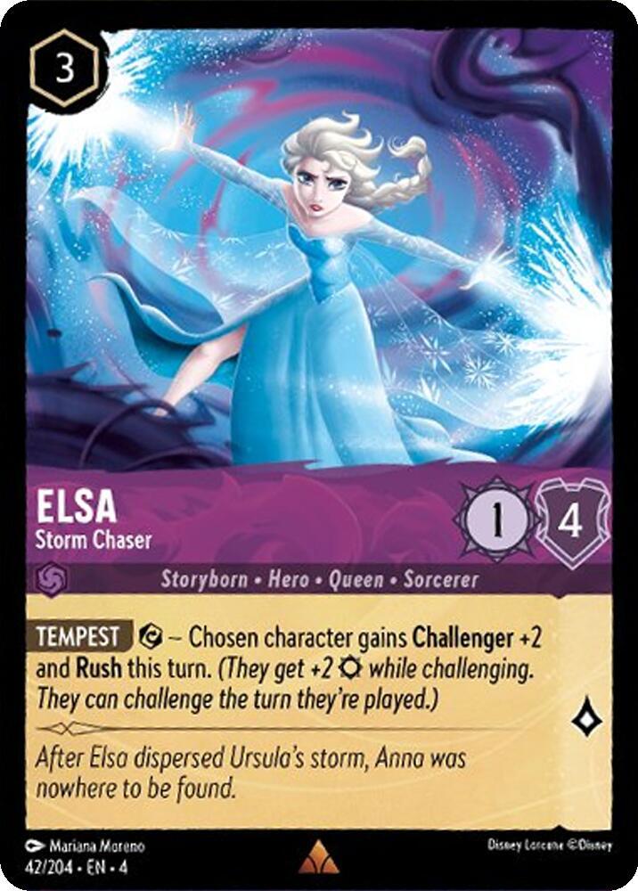 Elsa - Storm Chaser (42/204) [Ursula's Return] | Jack's On Queen