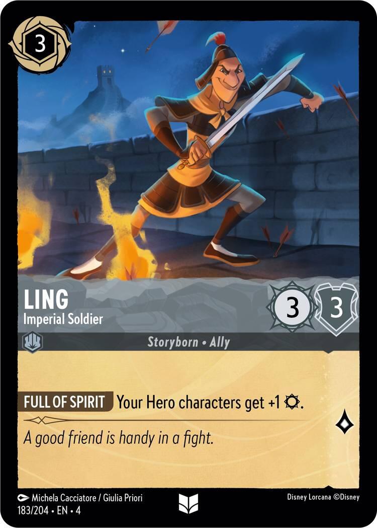Ling - Imperial Soldier (183/204) [Ursula's Return] | Jack's On Queen
