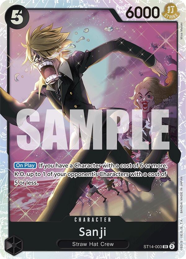 Sanji (ST14-003) [Starter Deck 14: 3D2Y] | Jack's On Queen