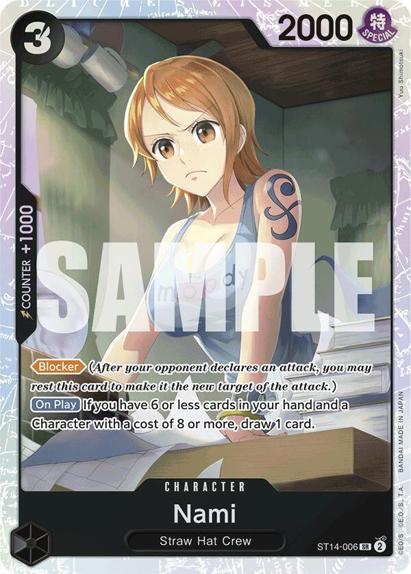Nami (ST14-006) [Starter Deck 14: 3D2Y] | Jack's On Queen