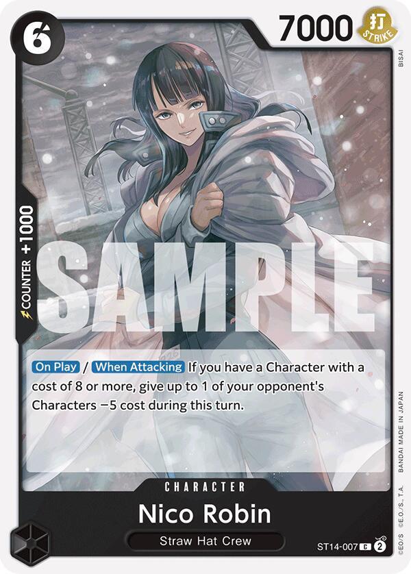 Nico Robin (ST14-007) [Starter Deck 14: 3D2Y] | Jack's On Queen