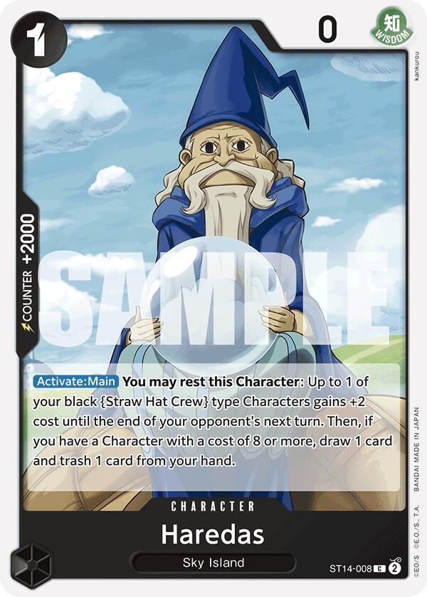 Haredas (ST14-008) [Starter Deck 14: 3D2Y] | Jack's On Queen