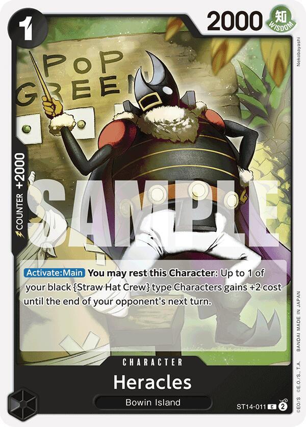 Heracles (ST14-011) [Starter Deck 14: 3D2Y] | Jack's On Queen
