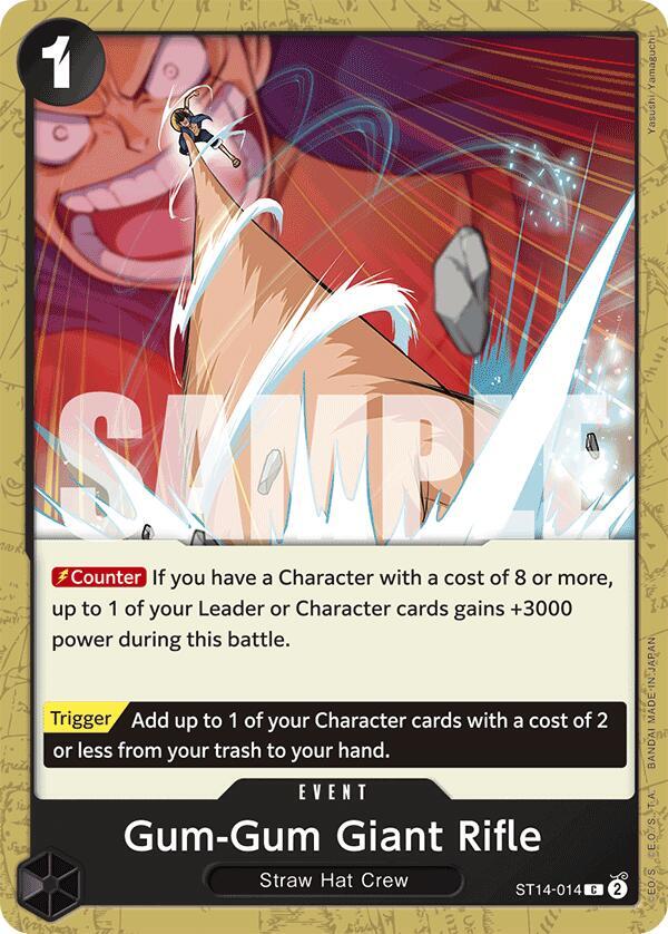 Gum-Gum Giant Rifle (ST14-014) [Starter Deck 14: 3D2Y] | Jack's On Queen