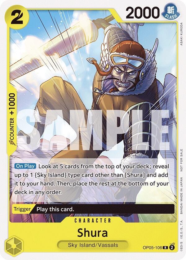 Shura (Tournament Pack Vol. 7) (OP05-106) [One Piece Promotion Cards] | Jack's On Queen