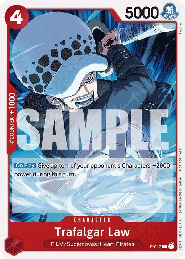 Trafalgar Law (Tournament Pack Vol. 7) (P-017) [One Piece Promotion Cards] | Jack's On Queen
