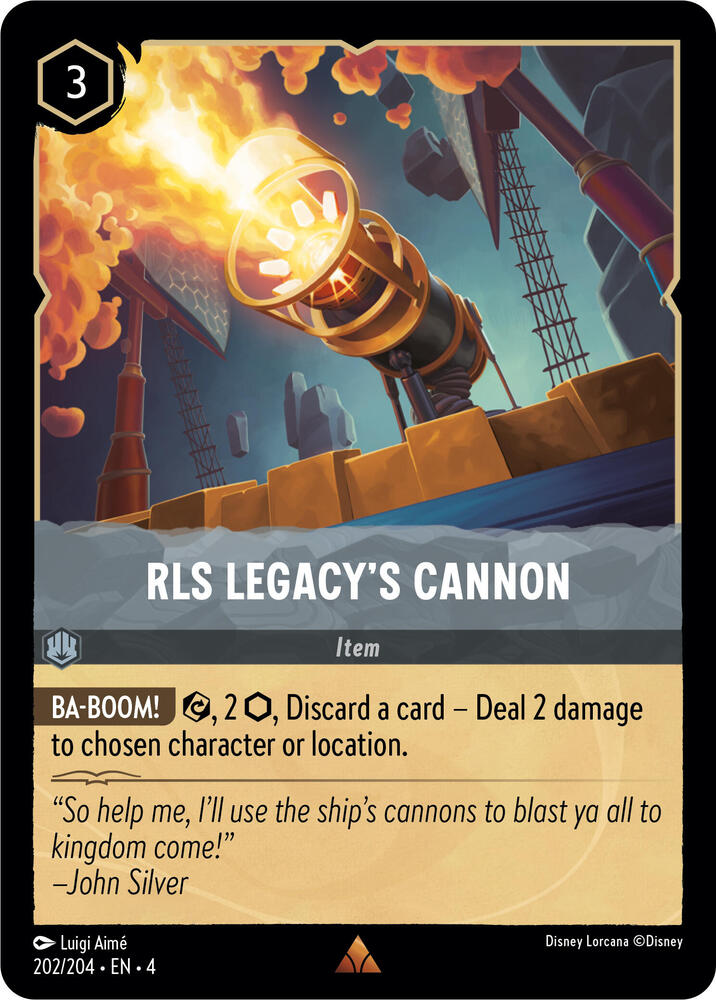 RLS Legacy's Cannon (202/204) [Ursula's Return] | Jack's On Queen