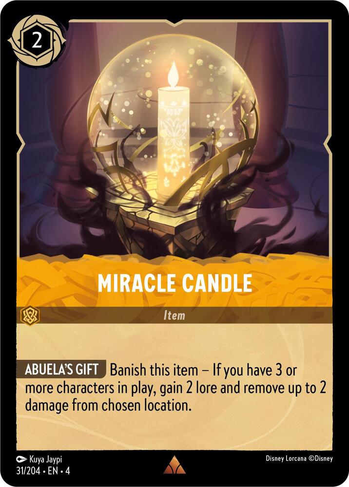 Miracle Candle (31/204) [Ursula's Return] | Jack's On Queen