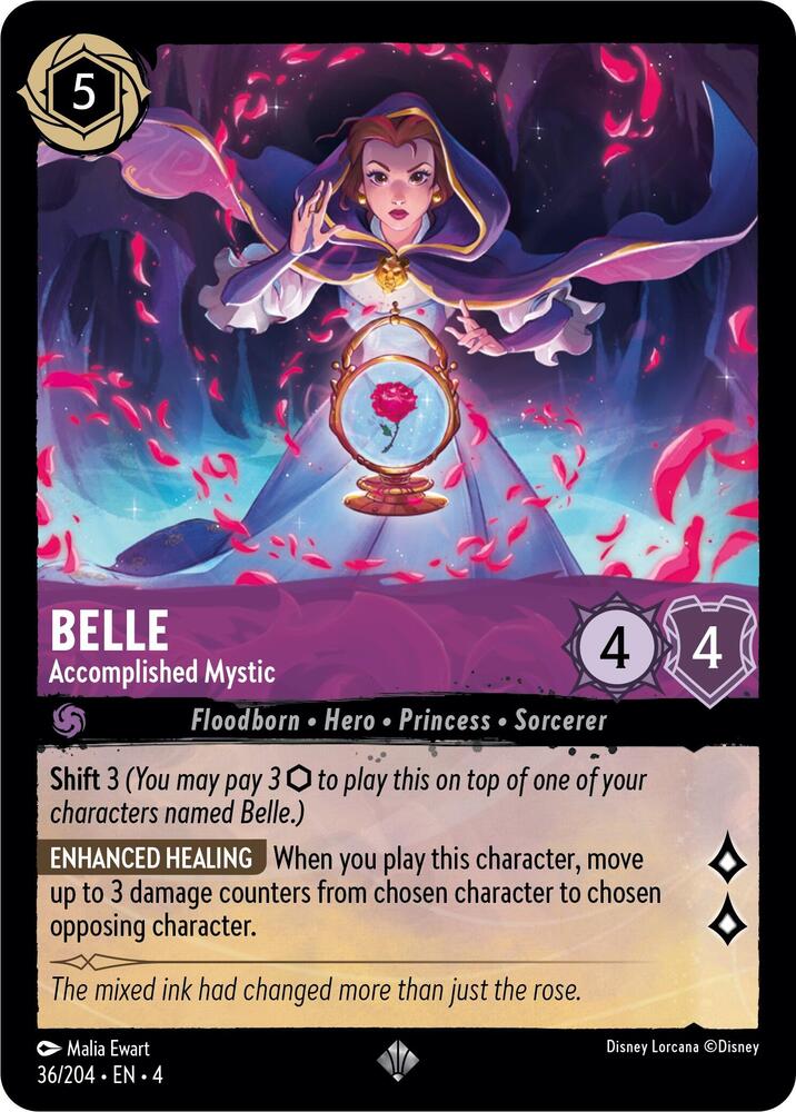 Belle - Accomplished Mystic (36/204) [Ursula's Return] | Jack's On Queen