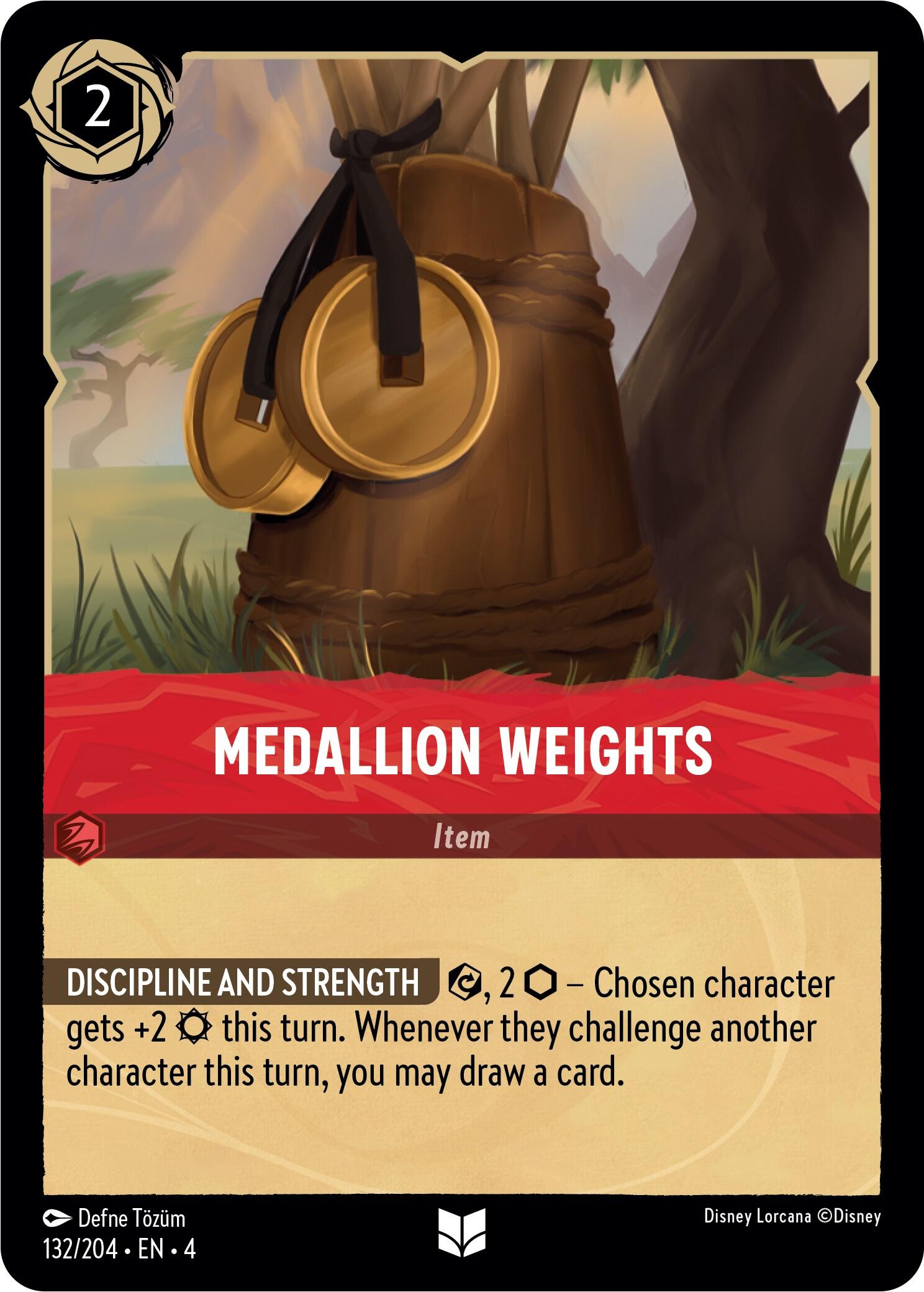 Medallion Weights (132/204) [Ursula's Return] | Jack's On Queen