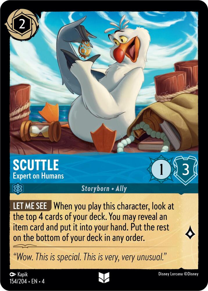 Scuttle - Expert on Humans (154/204) [Ursula's Return] | Jack's On Queen