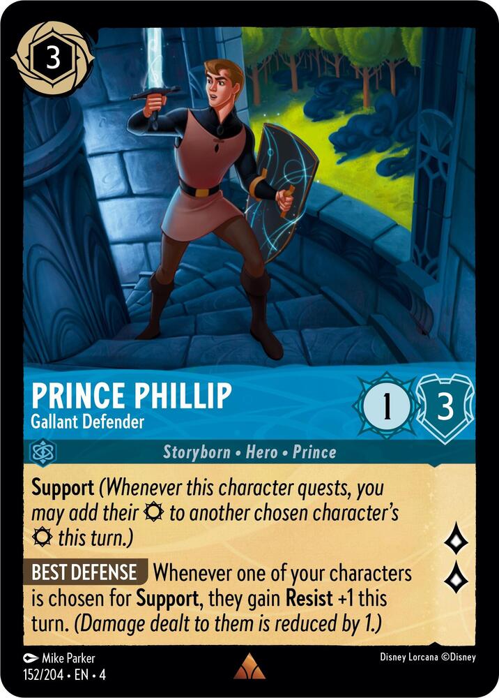 Prince Phillip - Gallant Defender (152/204) [Ursula's Return] | Jack's On Queen