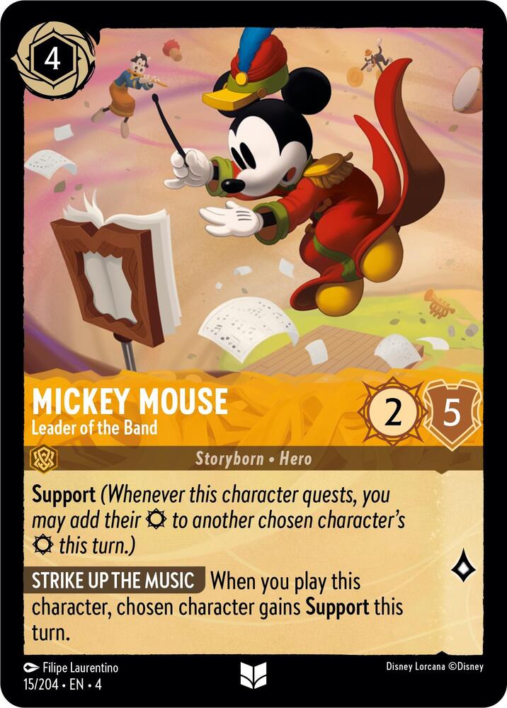 Mickey Mouse - Leader of the Band (15/204) [Ursula's Return] | Jack's On Queen