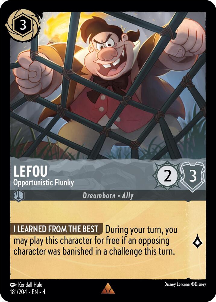 LeFou - Opportunistic Flunky (181/204) [Ursula's Return] | Jack's On Queen