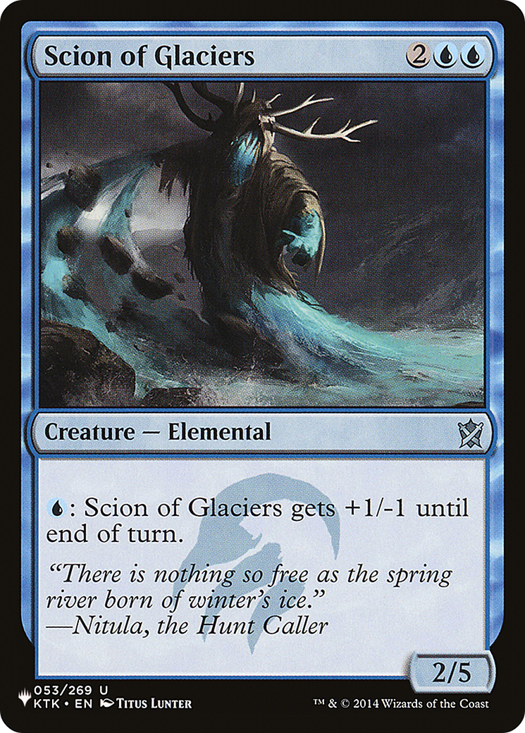 Scion of Glaciers [The List Reprints] | Jack's On Queen