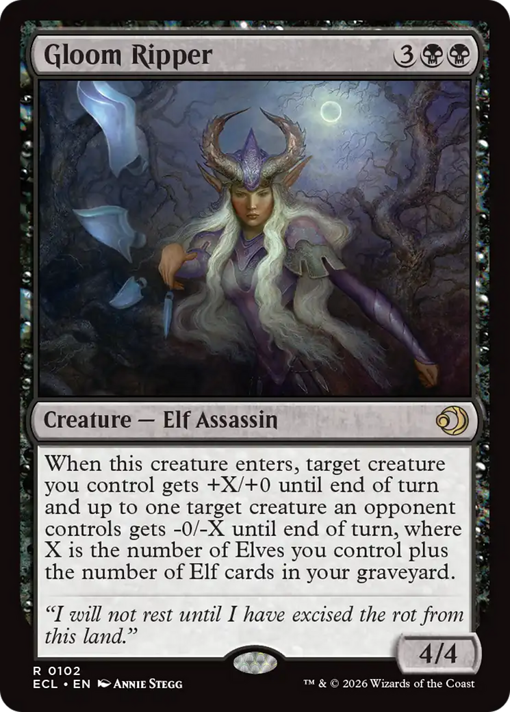 Gloom Ripper [Lorwyn Eclipsed] | Jack's On Queen