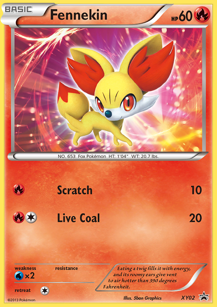 Fennekin (XY02) [XY: Black Star Promos] | Jack's On Queen