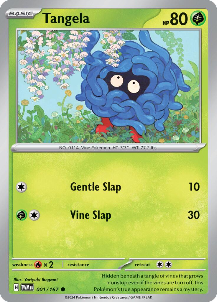 Tangela (001/167) [Scarlet & Violet: Twilight Masquerade] | Jack's On Queen