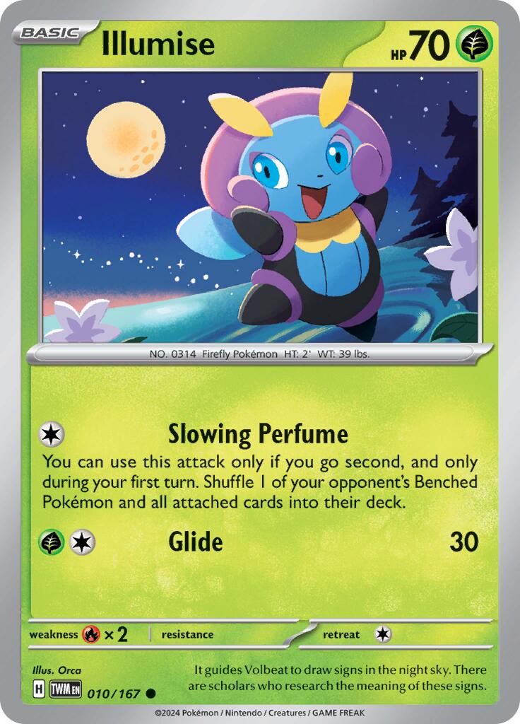 Illumise (010/167) [Scarlet & Violet: Twilight Masquerade] | Jack's On Queen