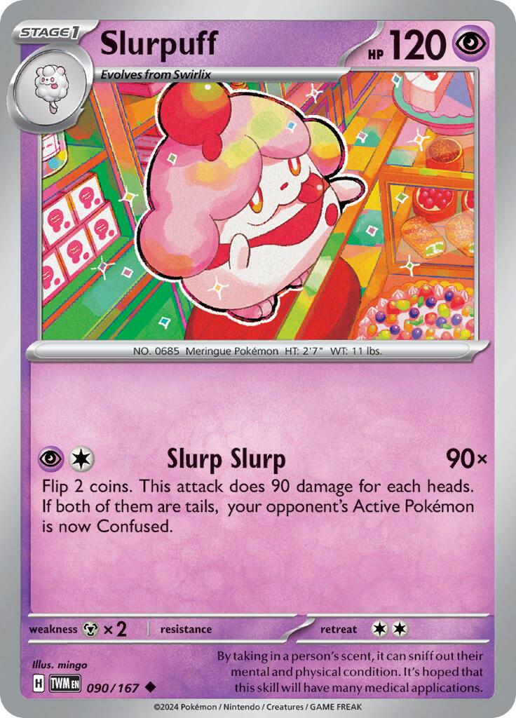 Slurpuff (090/167) [Scarlet & Violet: Twilight Masquerade] | Jack's On Queen