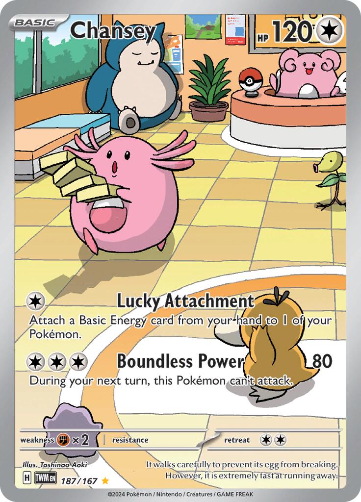 Chansey (187/167) [Scarlet & Violet: Twilight Masquerade] | Jack's On Queen