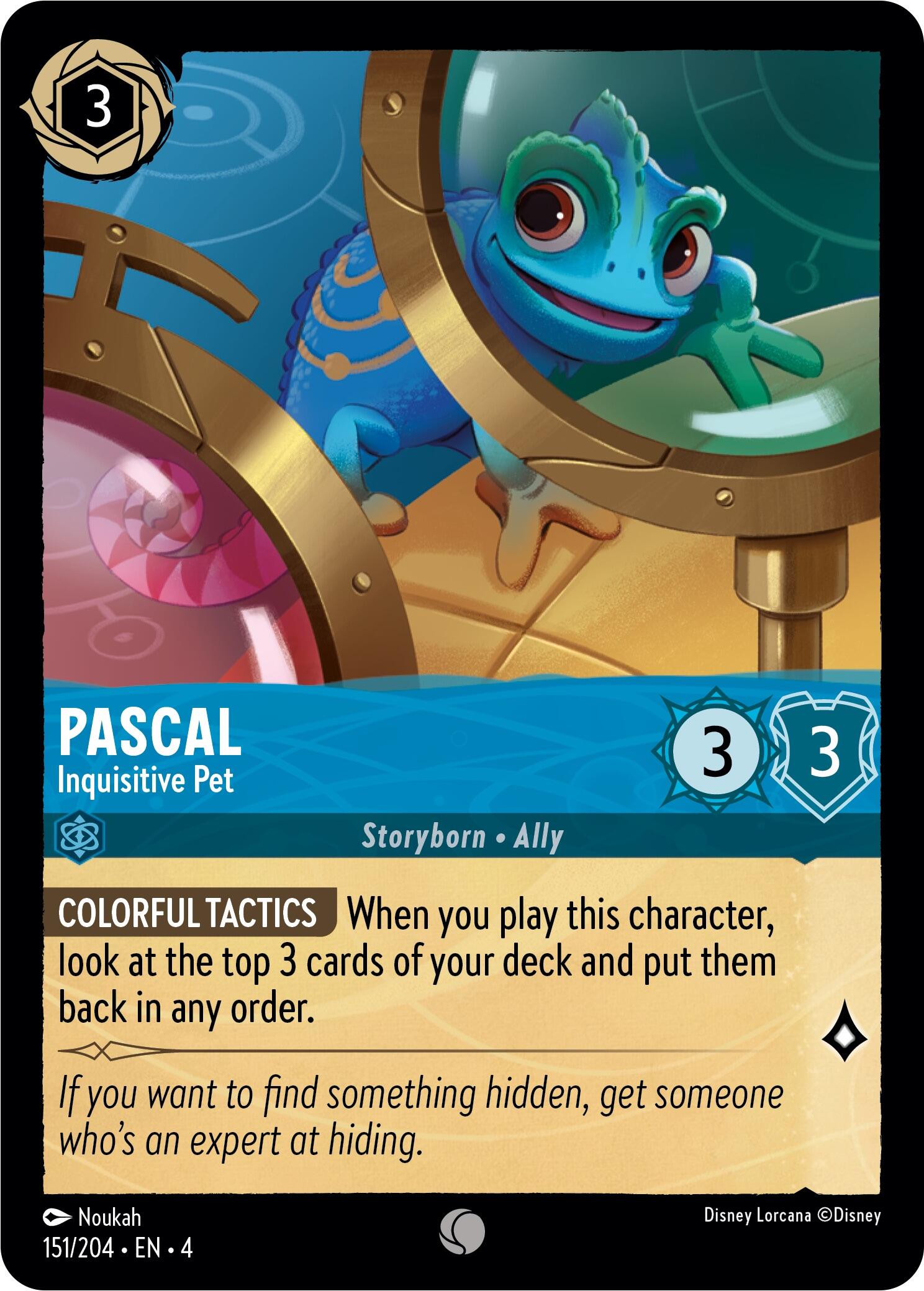 Pascal - Inquisitive Pet (151/204) [Ursula's Return] | Jack's On Queen