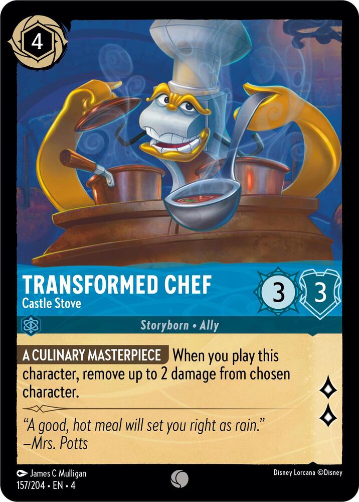 Transformed Chef - Castle Stove (157/204) [Ursula's Return] | Jack's On Queen