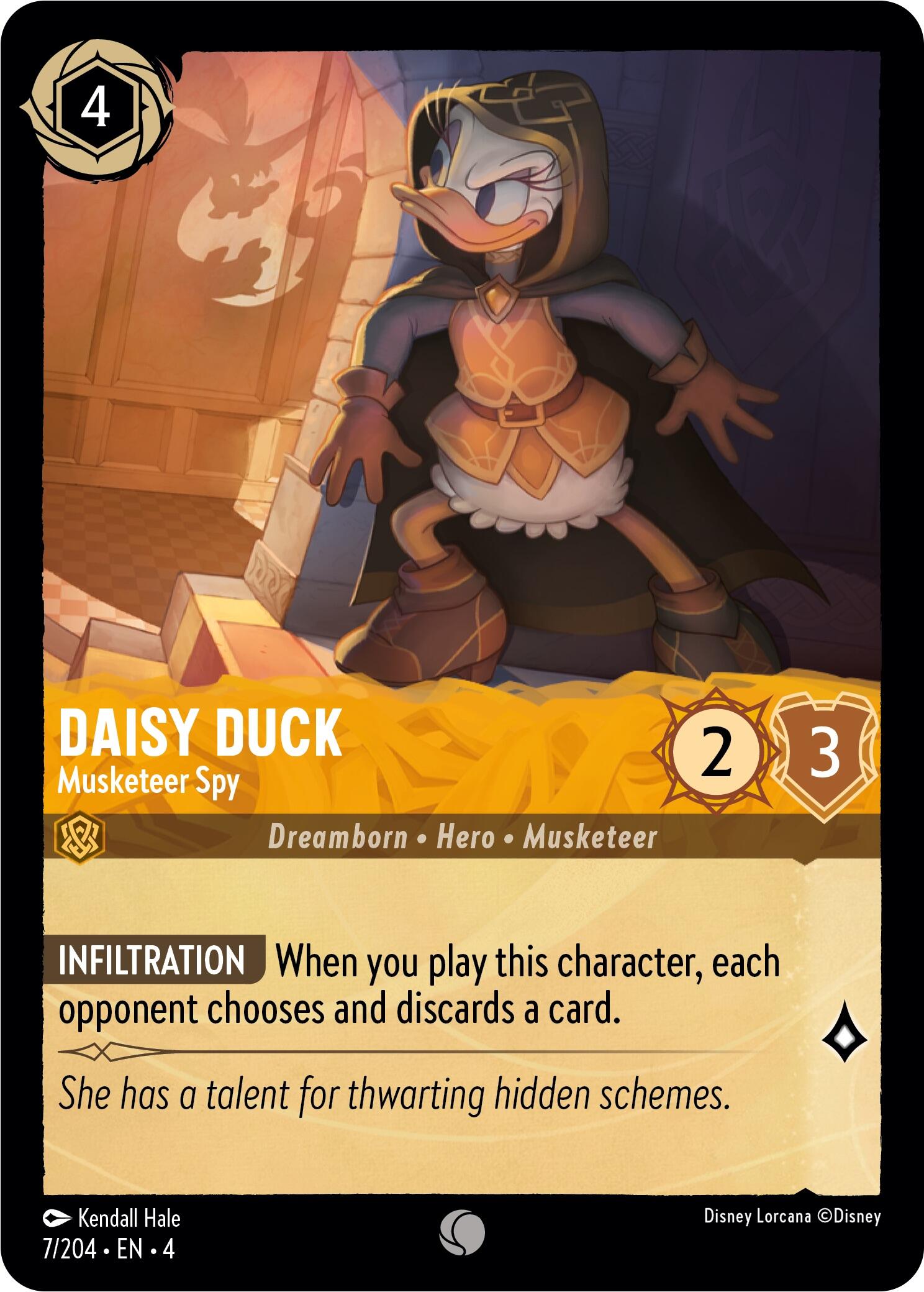Daisy Duck - Musketeer Spy (7/204) [Ursula's Return] | Jack's On Queen