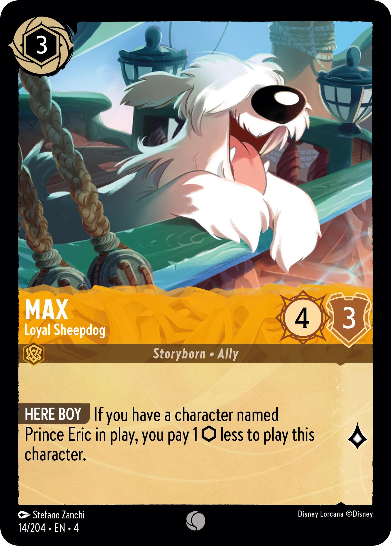 Max - Loyal Sheepdog (14/204) [Ursula's Return] | Jack's On Queen