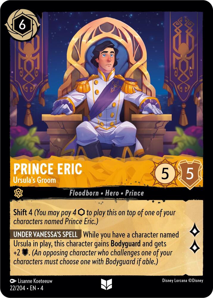 Prince Eric - Ursula's Groom (22/204) [Ursula's Return] | Jack's On Queen