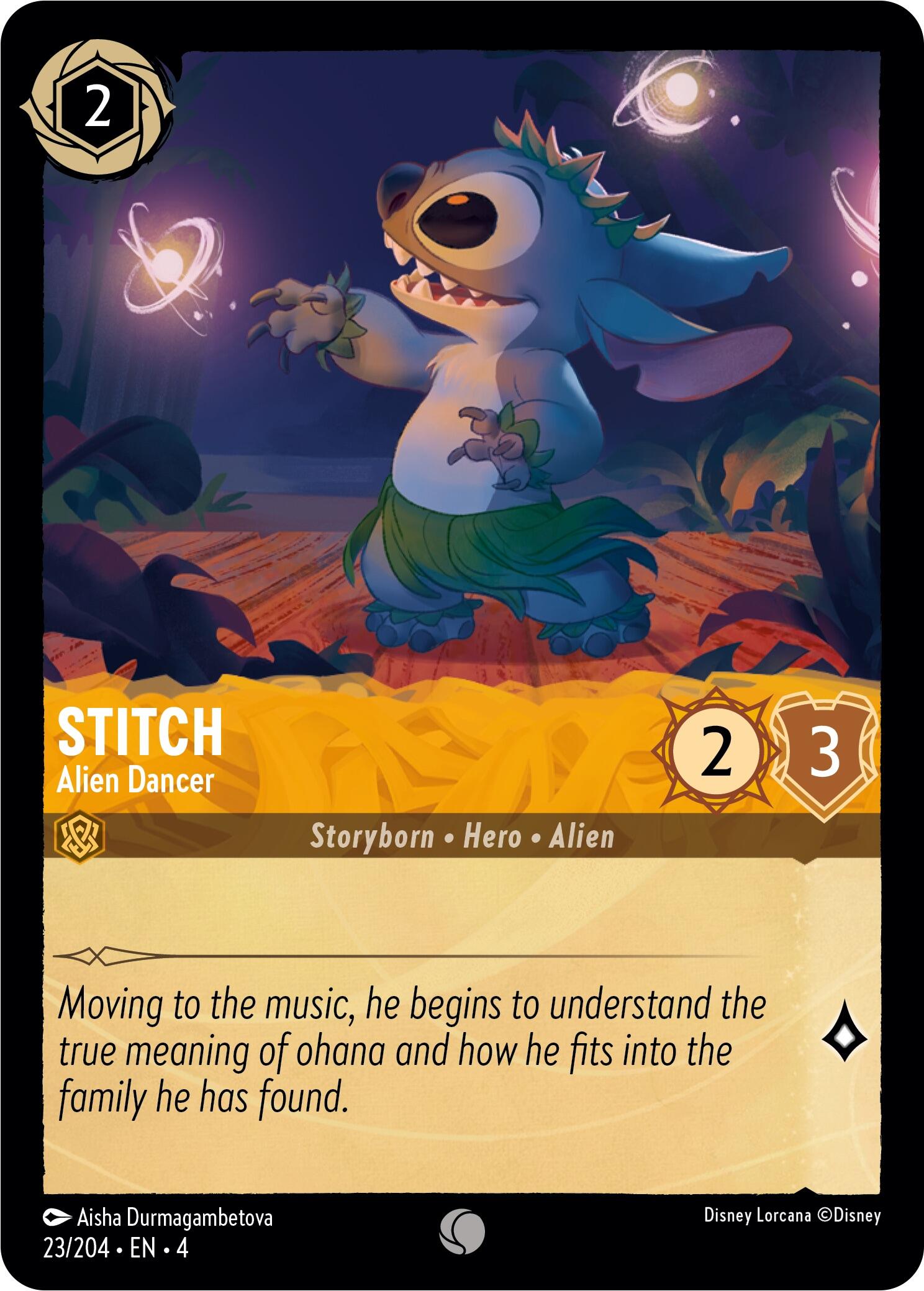 Stitch - Alien Dancer (23/204) [Ursula's Return] | Jack's On Queen