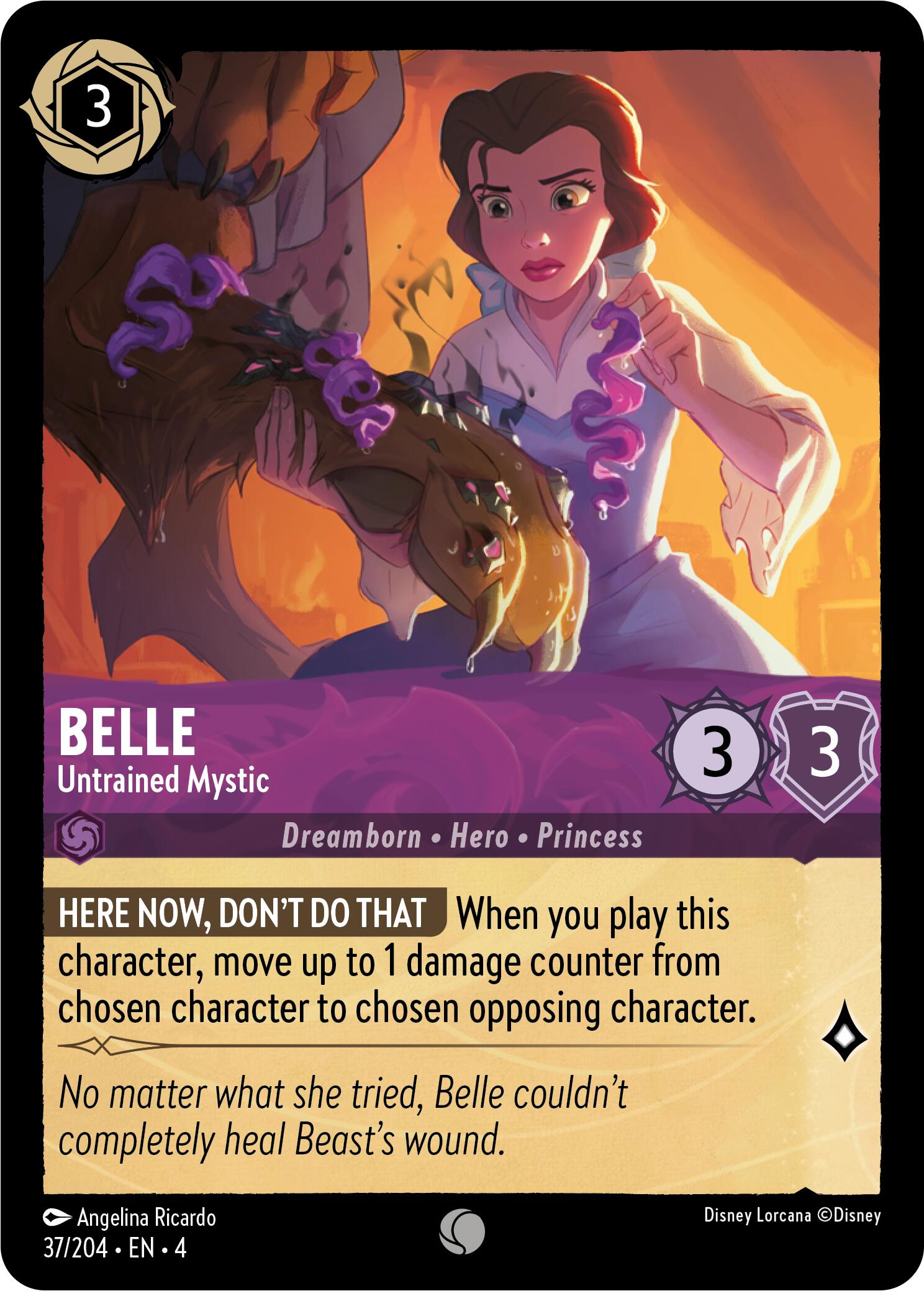 Belle - Untrained Mystic (37/204) [Ursula's Return] | Jack's On Queen