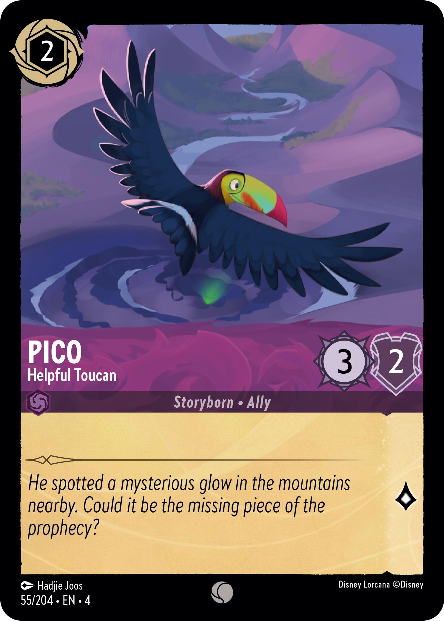 Pico - Helpful Toucan (55/204) [Ursula's Return] | Jack's On Queen