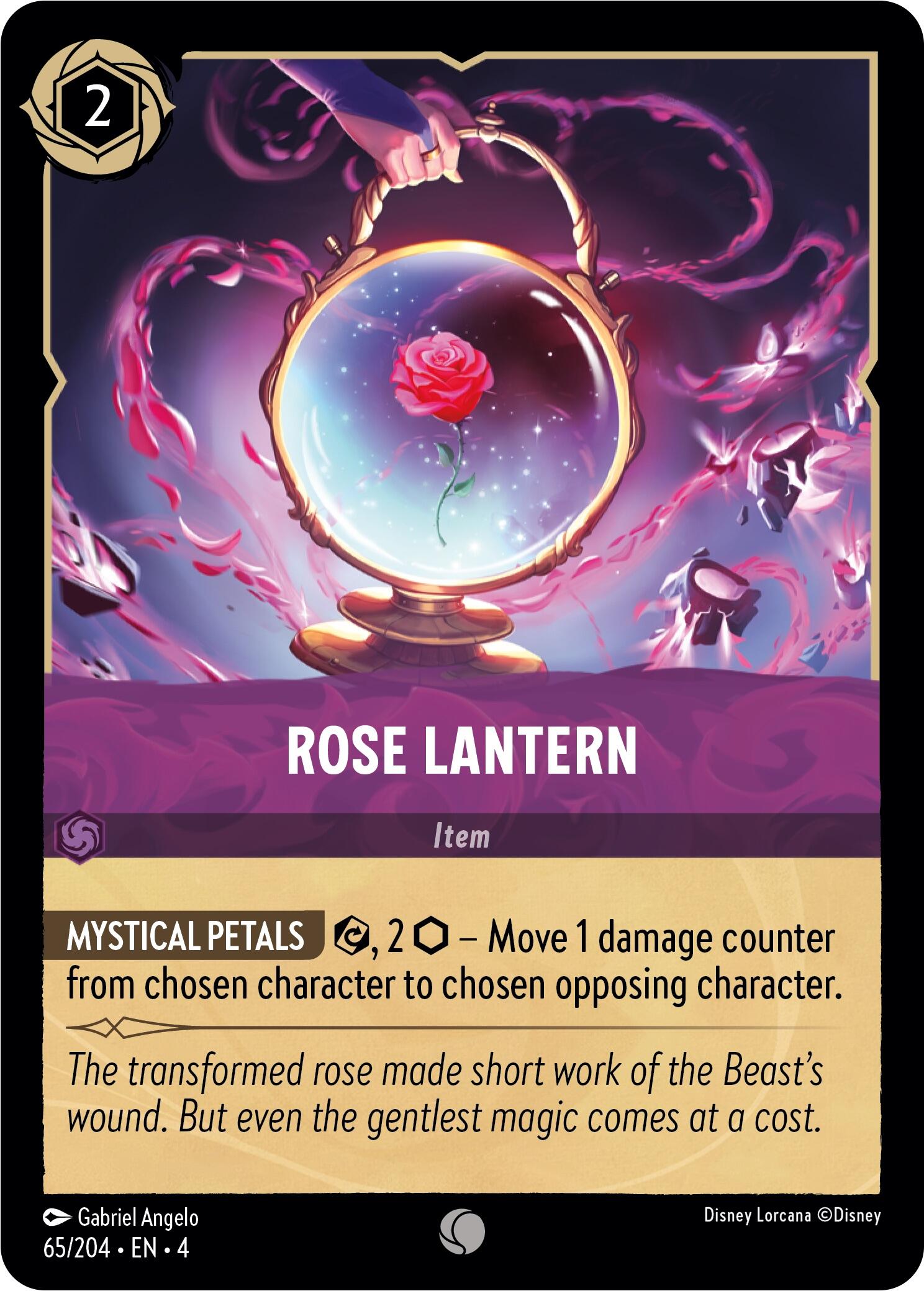 Rose Lantern (65/204) [Ursula's Return] | Jack's On Queen