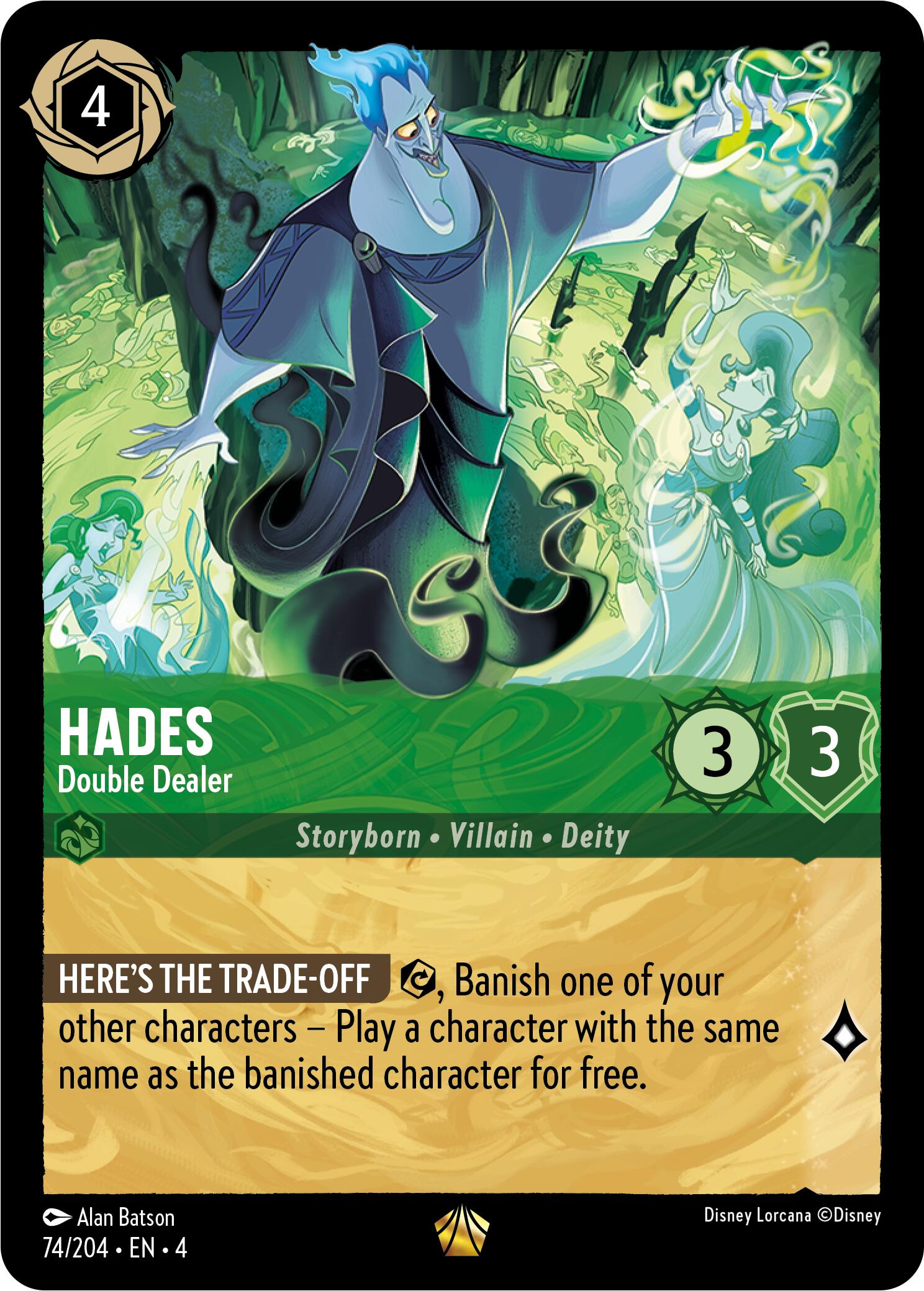 Hades - Double Dealer (74/204) [Ursula's Return] | Jack's On Queen